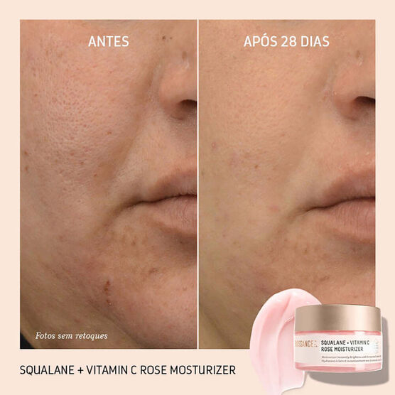 SQUALANE  + VITAMIN C ROSE MOISTURIZER